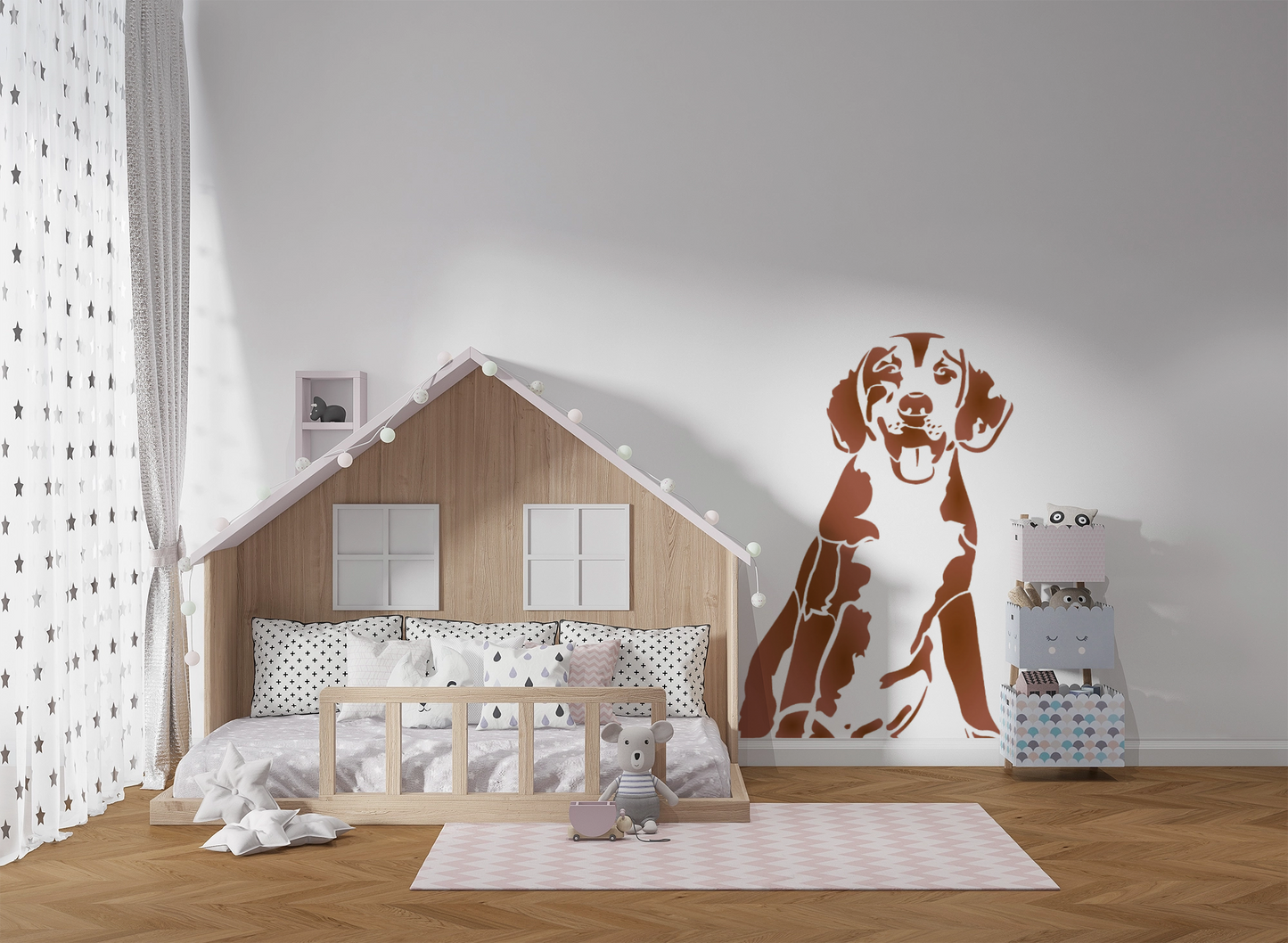 MaxxxMart - Animal  Wall Stencil(Inches)