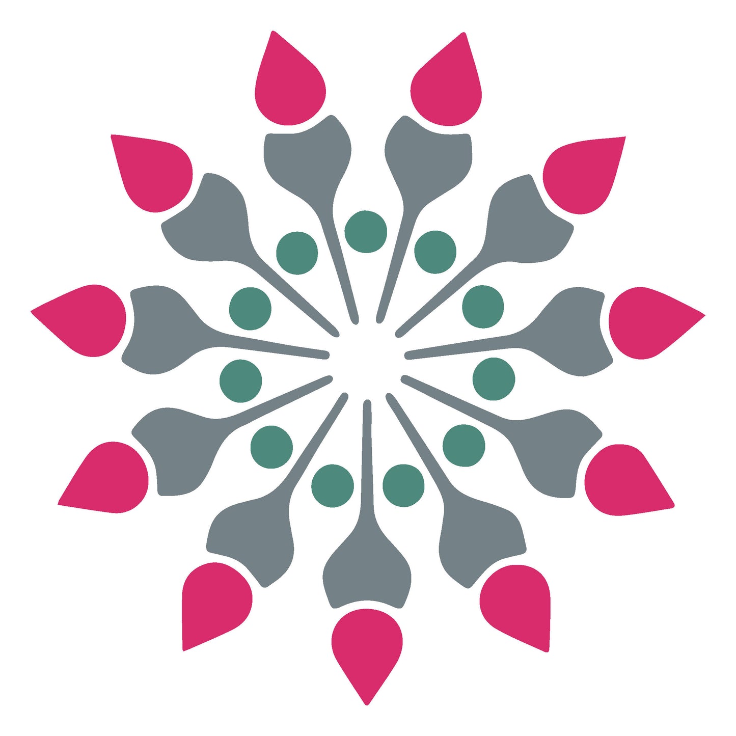 MaxxMart-Mandala Wall Stencil(Inches)