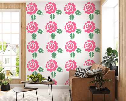 MaxxxMart-Flower Wall Stencil(Inches)