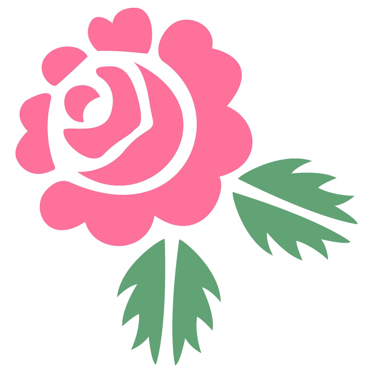 MaxxxMart-Flower Wall Stencil(Inches)