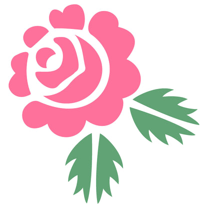 MaxxxMart-Flower Wall Stencil(Inches)