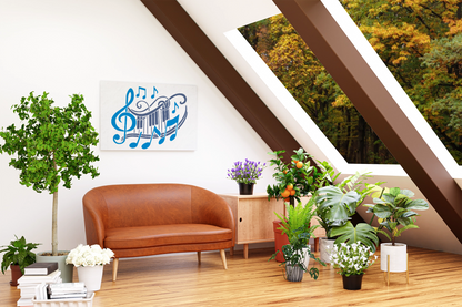 MaxxxMart-Music  Wall Stencils(Inches)