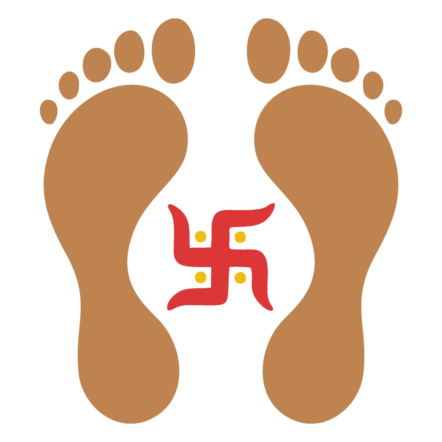 MaxxMart-God Theme Wall Stencil-4(Inches)