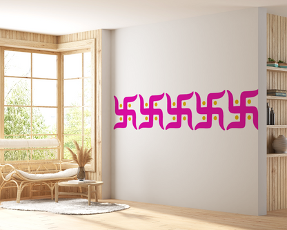 MaxxMart-God Theme Wall Stencil-4(Inches)