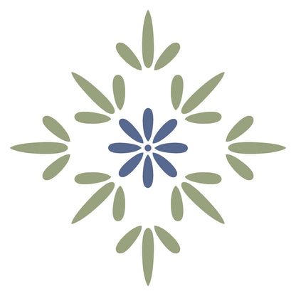 MaxxxMart -Tiles Pattern Wall Stencil (Inches)