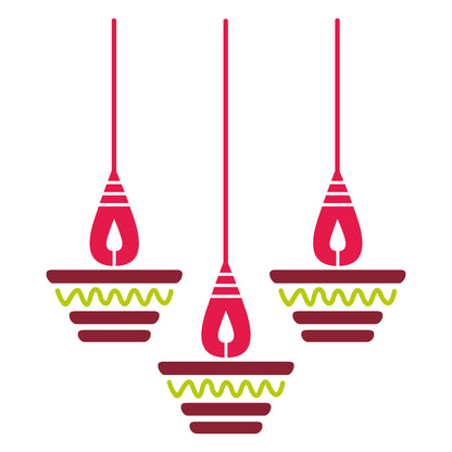 MaxxxMart-Diya Wall Stencils(inches)