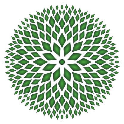 MaxxMart-Mandala Wall Stencil(Inches)