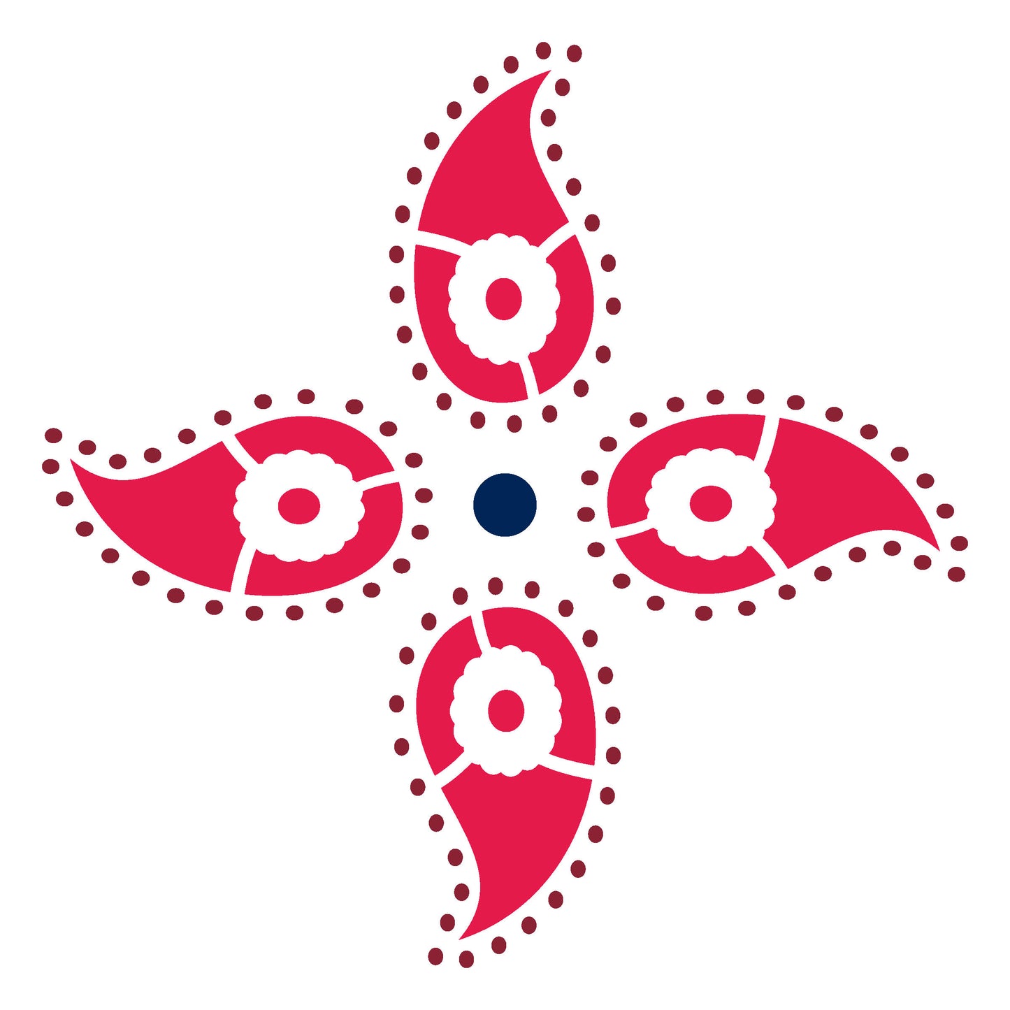 MaxxxMart -Tiles Pattern Wall Stencil (Inches)