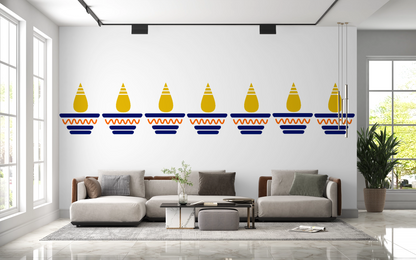 MaxxxMart-Diya Wall Stencils(inches)