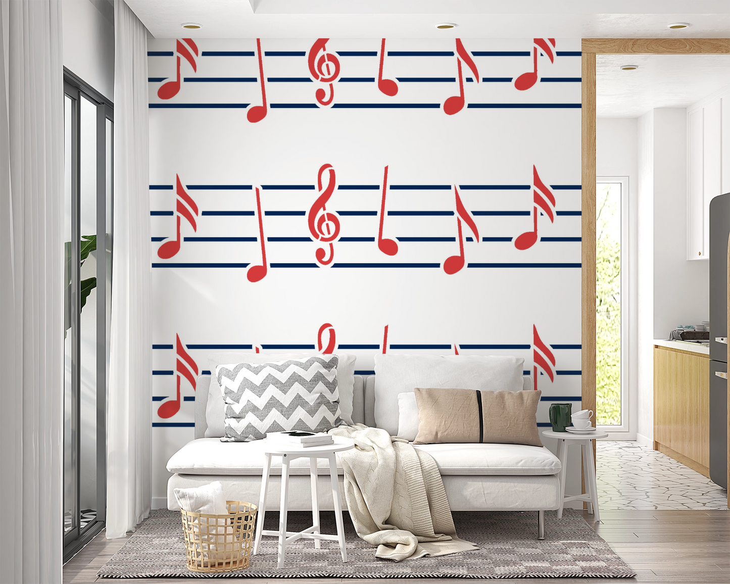 MaxxxMart-Music  Wall Stencils(Inches)