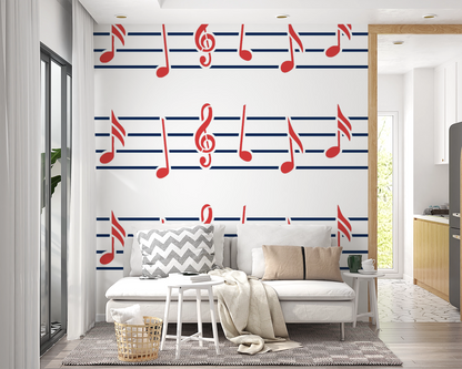 MaxxxMart-Music  Wall Stencils(Inches)