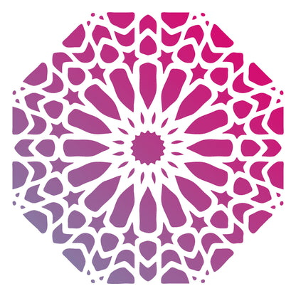 MaxxxMart - Mandala Wall Stencil-1 (Inches)