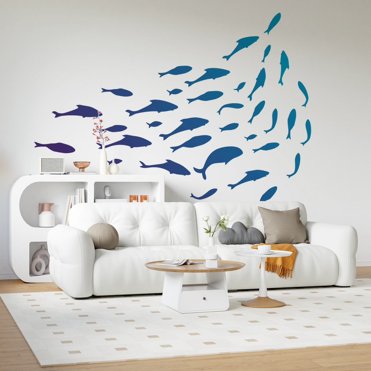 MaxxxMart - Theme Wall Stencil -1(Inches)