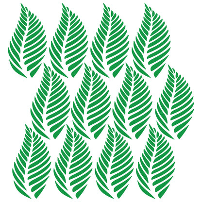 MaxxxMart - Leaves Wall Stencil-1 (Inches)