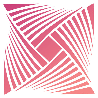 MaxxxMart - Wall Pattern Theme wall Stencil -1 (Inches)