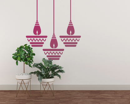 MaxxxMart - God's Theme Wall stencil (Inches)