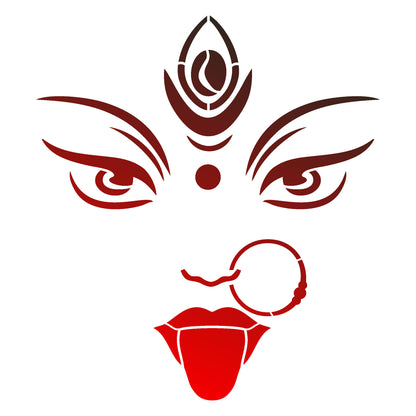 MaxxxMart - God's Theme Wall stencil (Inches)