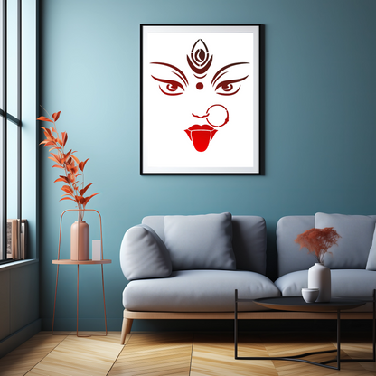 MaxxxMart - God's Theme Wall stencil (Inches)