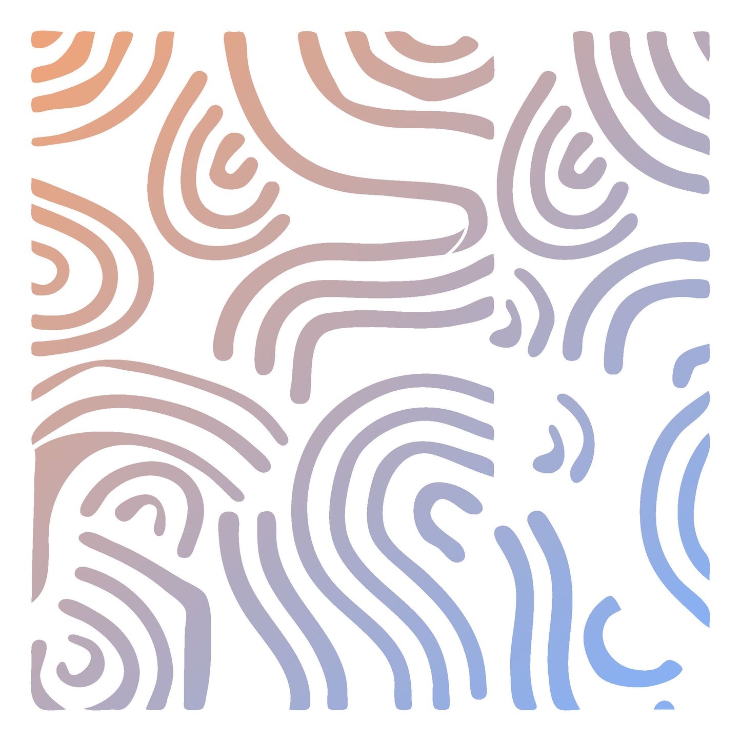 MaxxxMart - Wall Pattern Theme wall Stencil -1 (Inches)