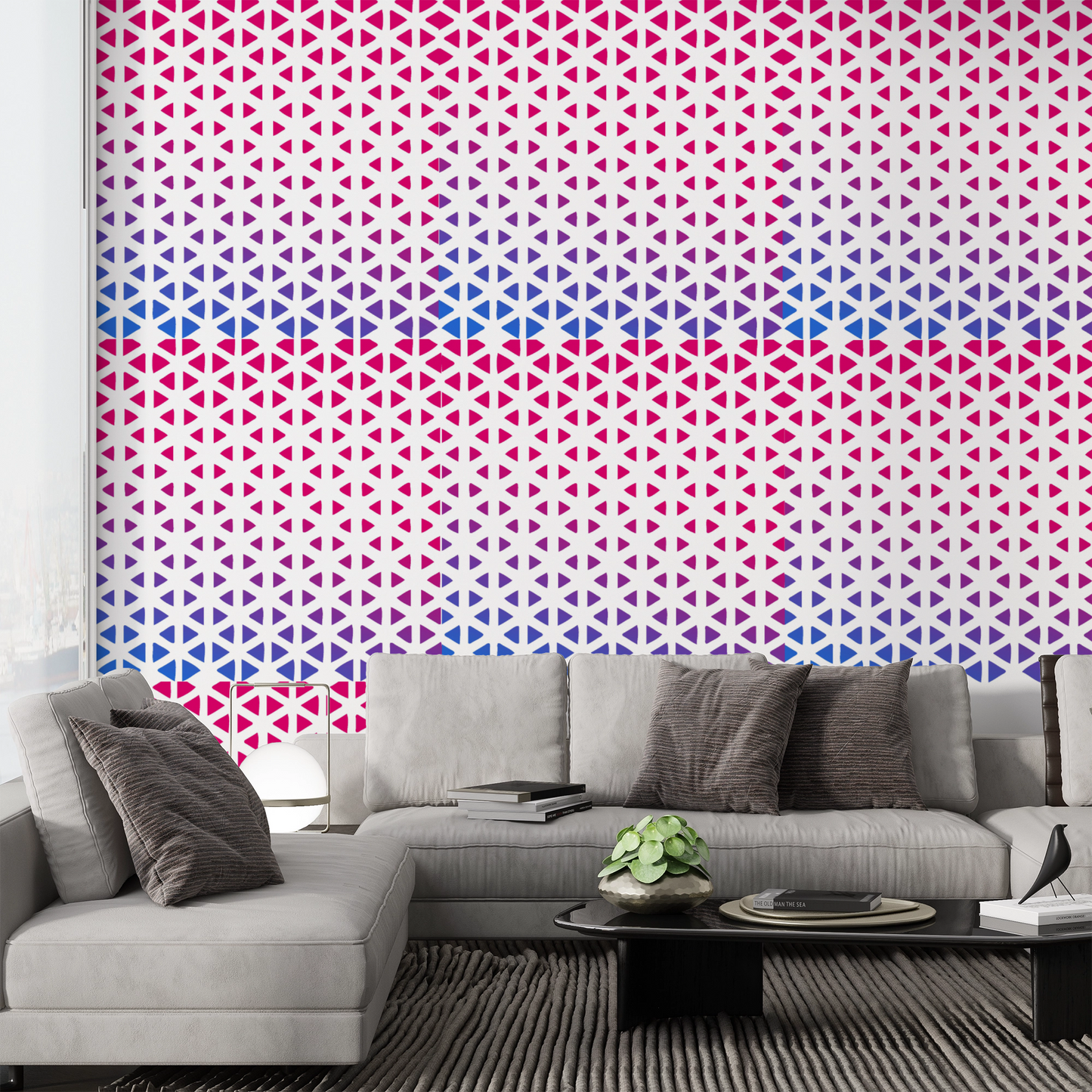 MaxxxMart - Wall Pattern Theme wall Stencil -1 (Inches)