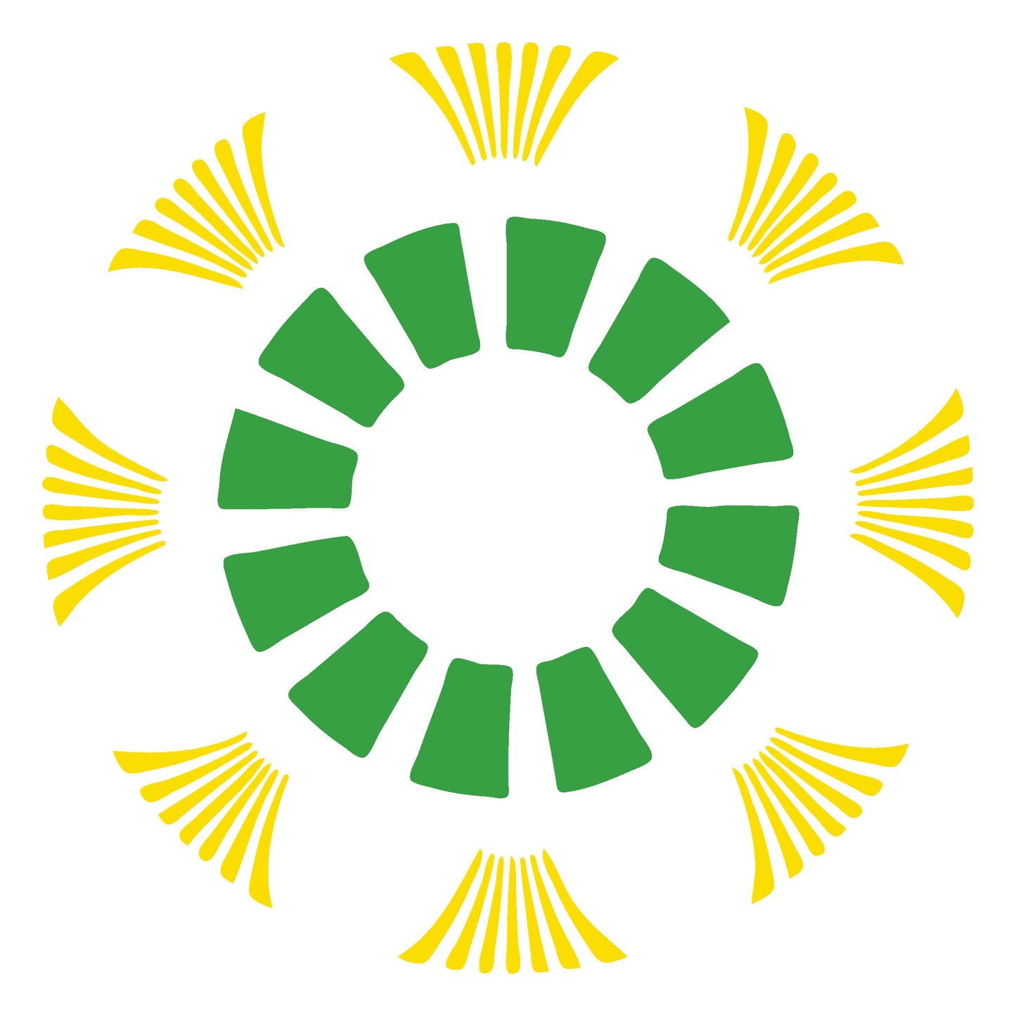 MaxxxMart - Wall Pattern Theme wall Stencil -4 (Inches)