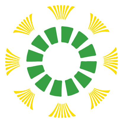 MaxxxMart - Wall Pattern Theme wall Stencil -4 (Inches)