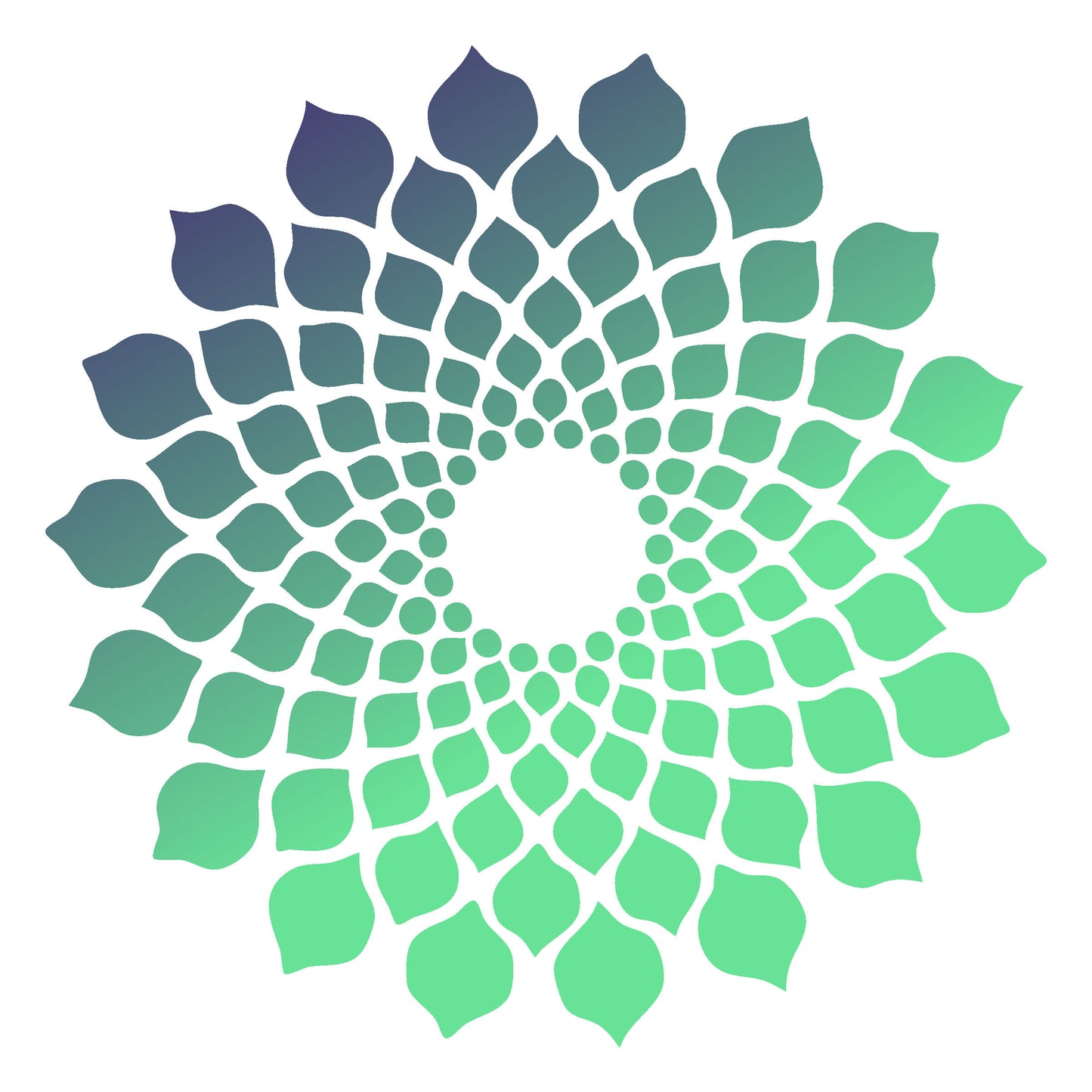 MaxxxMart - Mandala Wall Stencil-1 (Inches)