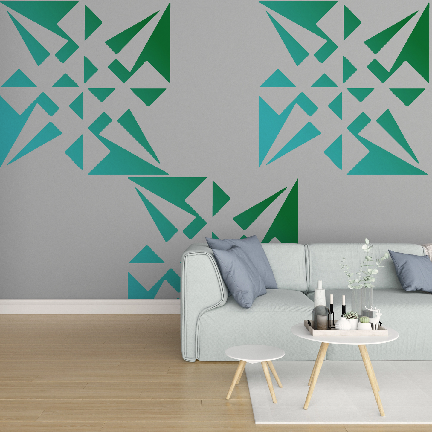 MaxxxMart - Wall Pattern Theme wall Stencil -3 (Inches)