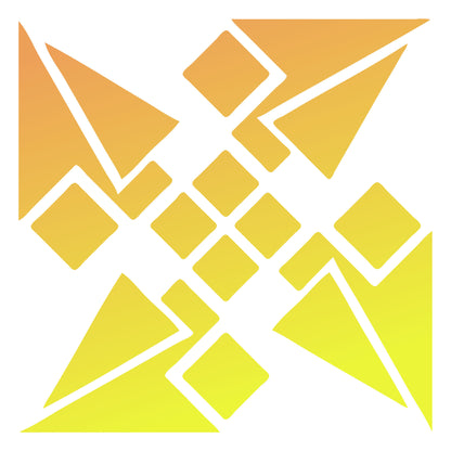 MaxxxMart - Wall Pattern Theme wall Stencil -3 (Inches)