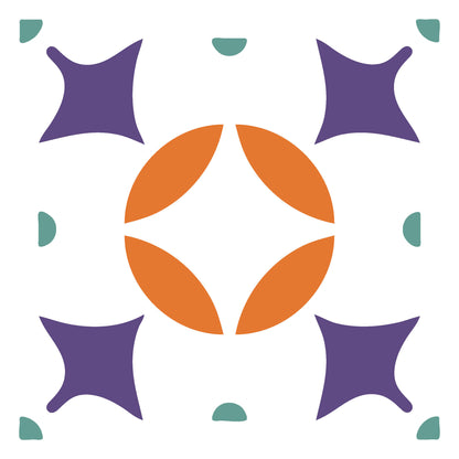 MaxxxMart - Wall Pattern Theme wall Stencil -4 (Inches)