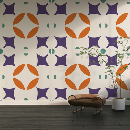 MaxxxMart - Wall Pattern Theme wall Stencil -4 (Inches)