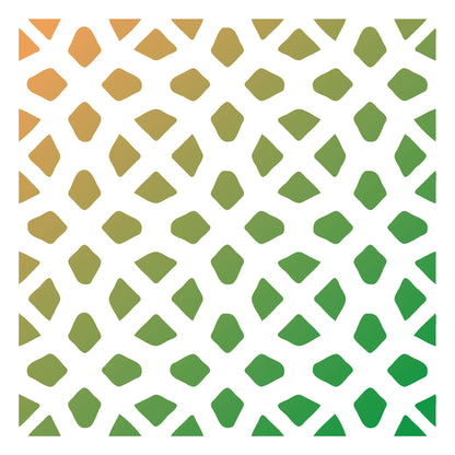 MaxxxMart - Wall Pattern Theme wall Stencil -7 (Inches)