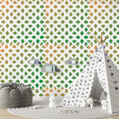 MaxxxMart - Wall Pattern Theme wall Stencil -7 (Inches)