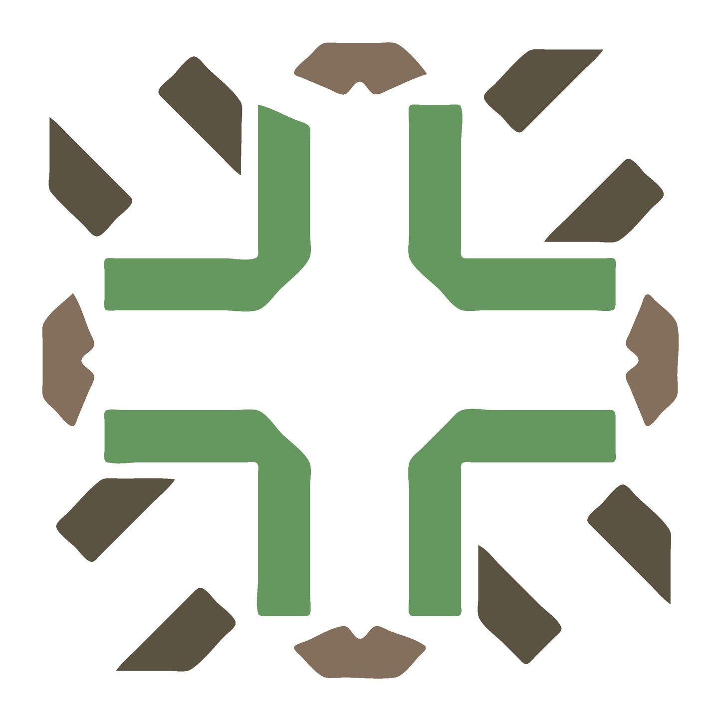 MaxxxMart - Wall Pattern Theme wall Stencil -4 (Inches)