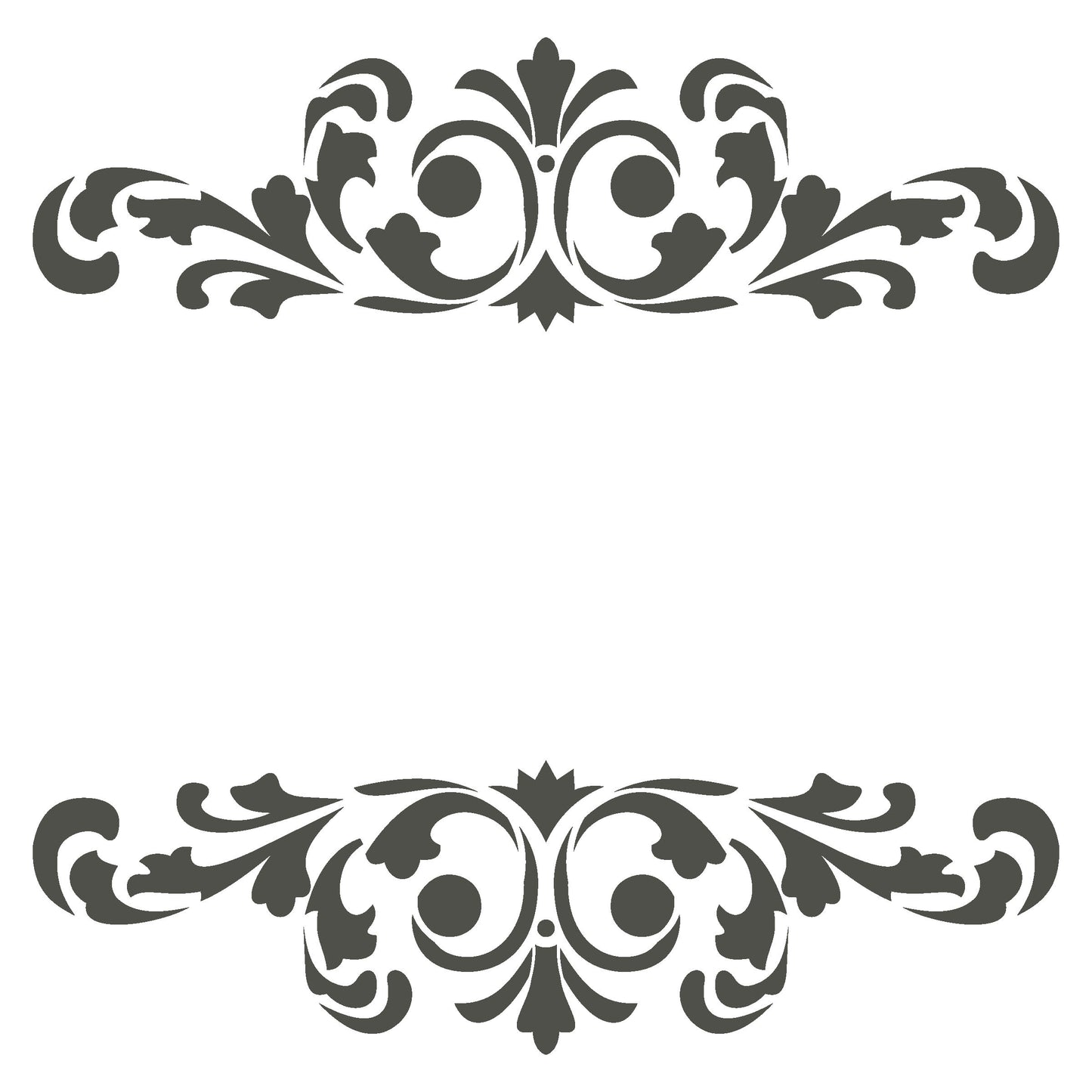 MaxxxMart - Wall Pattern Theme wall Stencil -8 (Inches)