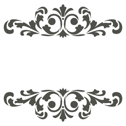 MaxxxMart - Wall Pattern Theme wall Stencil -8 (Inches)