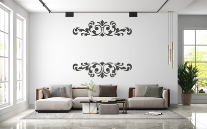 MaxxxMart - Wall Pattern Theme wall Stencil -8 (Inches)