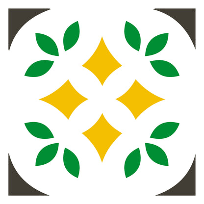 MaxxxMart - Wall Pattern Theme wall Stencil -8 (Inches)