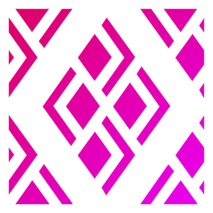 MaxxxMart - Wall Pattern Theme wall Stencil -6 (Inches)