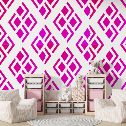 MaxxxMart - Wall Pattern Theme wall Stencil -6 (Inches)