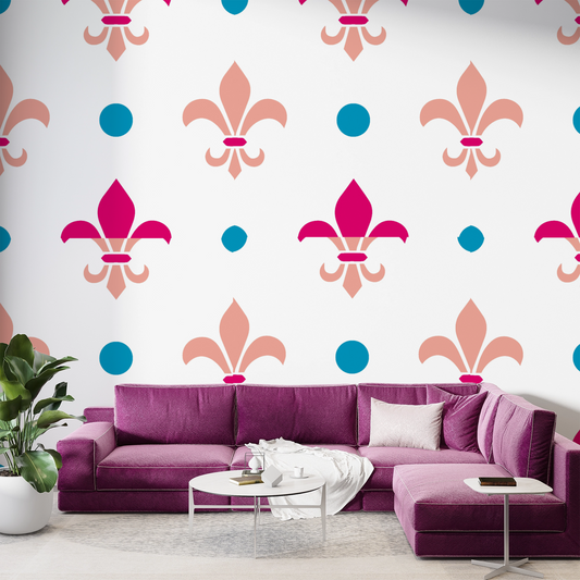 MaxxxMart - Wall Pattern Theme wall Stencil -8 (Inches)