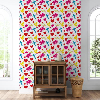 MaxxxMart - Jesus Theme Wall Stencil (Inches)