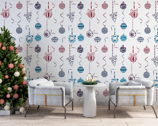 MaxxxMart - Christmas Theme wall Stencil (Inches)