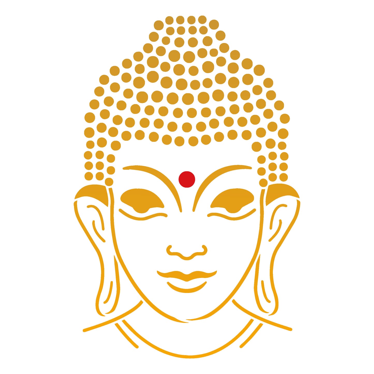 MaxxxMart - Lord Buddha And Hamsa hand (Inches)