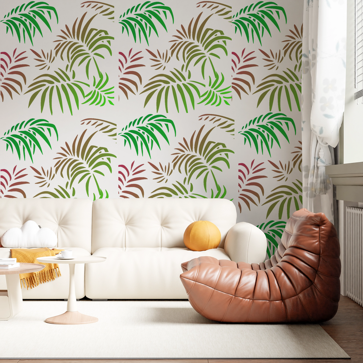 MaxxxMart - Trees And Branches Wall Stencil-7(Inches)