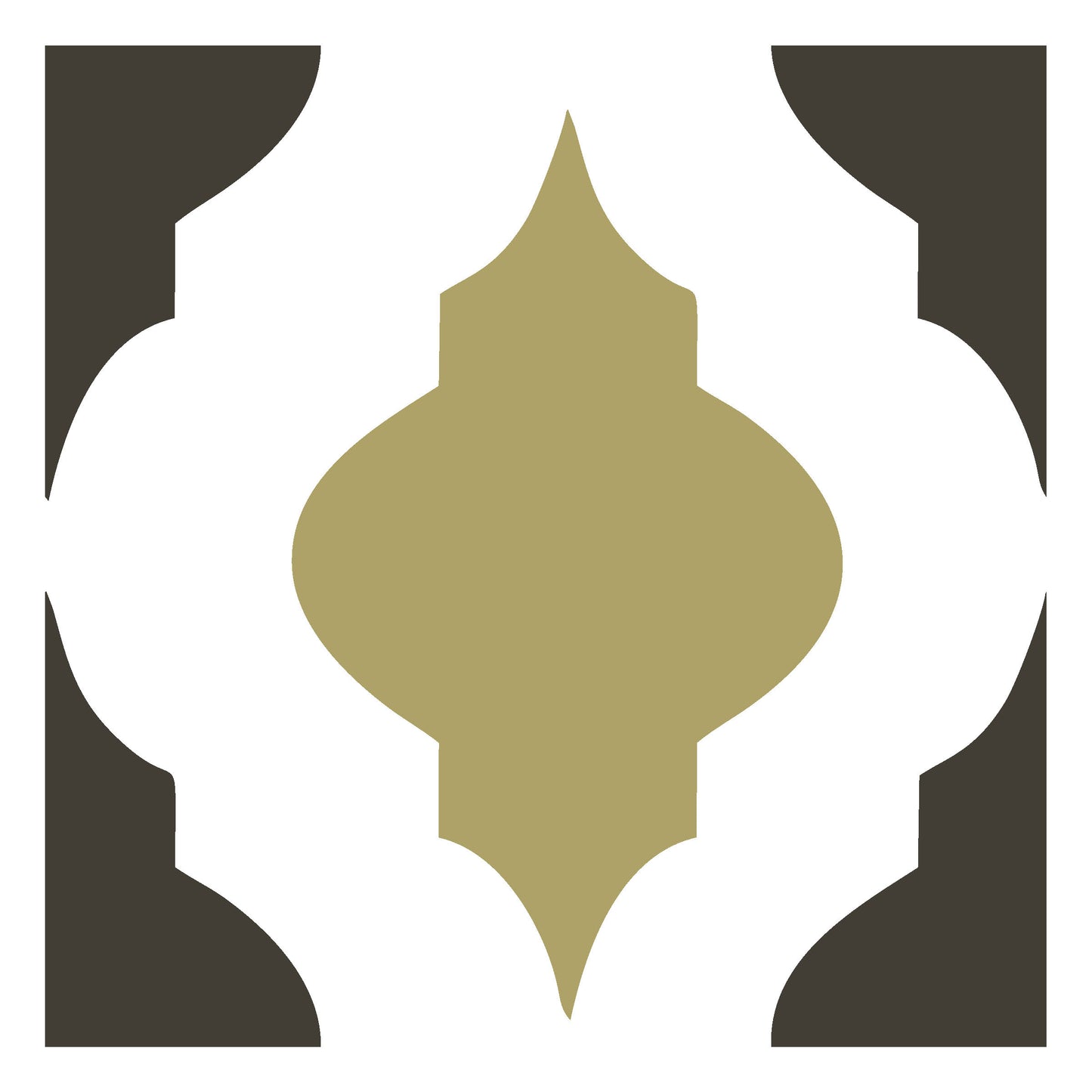 MaxxxMart - Wall Pattern Theme wall Stencil -8 (Inches)