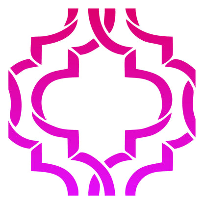 MaxxxMart - Wall Pattern Theme wall Stencil -7 (Inches)