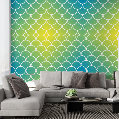 MaxxxMart - Wall Pattern Theme wall Stencil -5 (Inches)