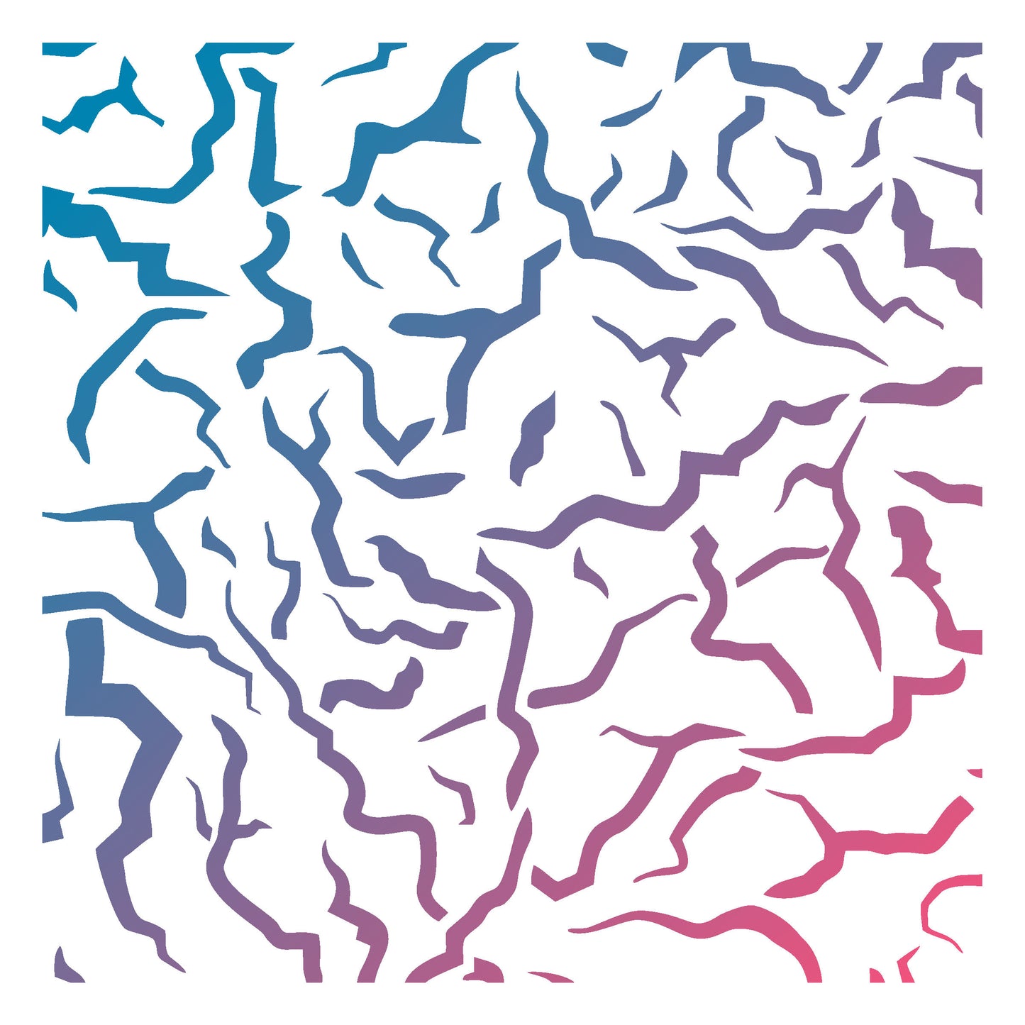 MaxxxMart - Wall Pattern Theme wall Stencil -7 (Inches)