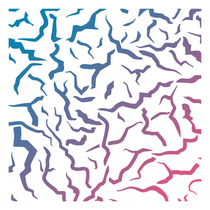 MaxxxMart - Wall Pattern Theme wall Stencil -7 (Inches)